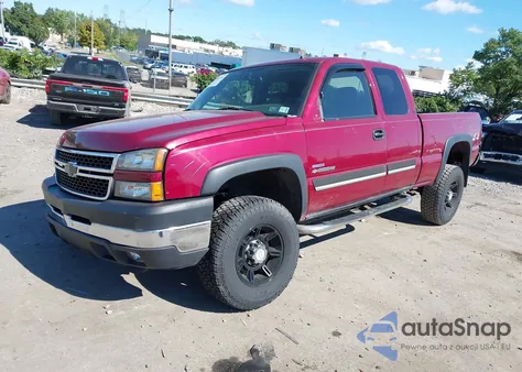 2006 Chevrolet Silverado Lt3 из США, поврежденный, VIN 1GCHK29D96E243722